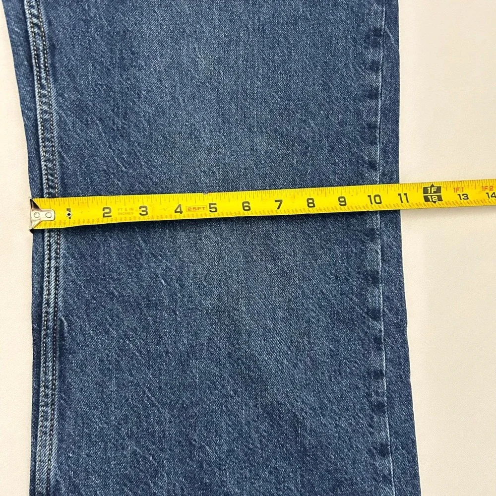 We The Free People Jeans‎ Womens 32 Blue Denim Tinsley Baggy High Rise